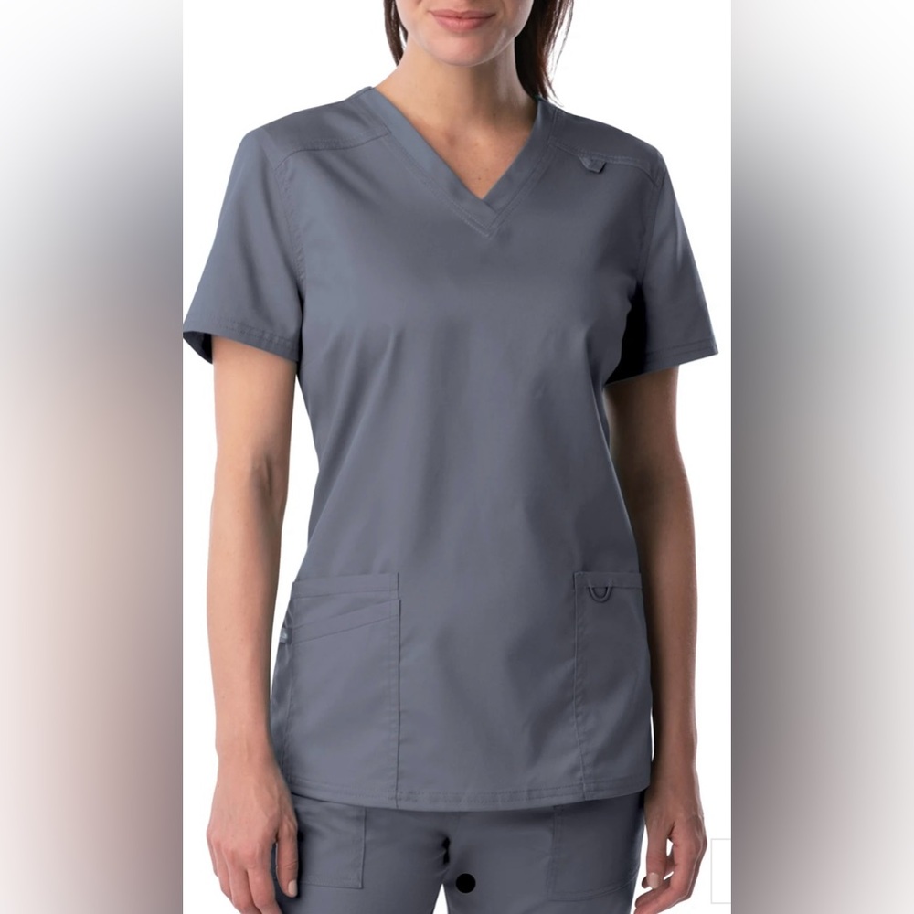 Lan Prof Landau ProFlex Medical Scrub Set Charcoal Gray S VGC